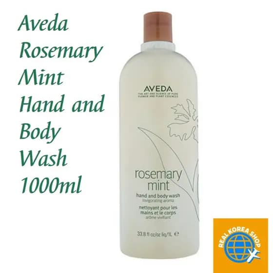 [Aveda] Sabonete Líquido Para Mãos E Corpo Alecrim Menta 1000ml (Em Estoque)