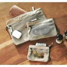 [Coréia] Genuíno | Brandon Conjunto De Luz Multibolsas Bag-in-(3 Unidades) Organizador De Viagem Bolsa Interna Leve Mant