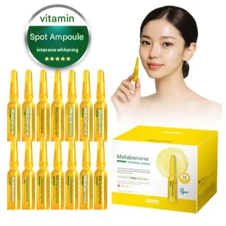 [Marca Coreana] MedipickMe Vitamin 71 % Idebenona Spot Care & Tone-Up Ampoule Essence-Fornecimento Para 14 Dias , 1.7 Ml