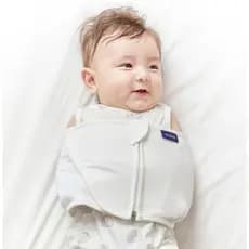 Bebê Recém-Nascido Coreano Essencial | Malha De Algodão Respirável Conforto Sem Ruído Auxílio Para Dormir Suaveஐellava S