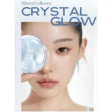 Almofada Fimbe Crystal Glow | De Base Hidratante Vítrea Acabamento Radiante Orvoso Maquiagem K-Beauty