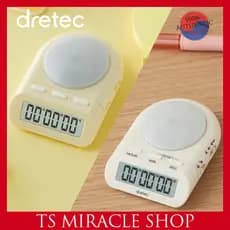 DRETEC Tempo De Estudo Temporizador Relógio Cronômetro LED Som Mini T-186 (9 Cores)