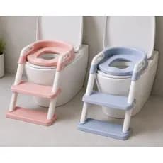Assento Infantil Troninho Com Escada Assento Redutor Vaso Sanitário Menino ou Menina OHANA BABY