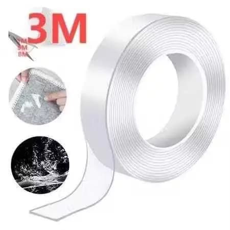 Kit Fita Magica Dupla 3M Face Super Forte Lavável Gel Auto Colante