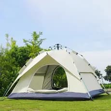 200x200x135cm, para 3 a 6 pessoas, tenda de campismo automática, impermeável, portátil e anti-sol