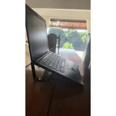 Suporte para Notebook Ergonômico Suporte Notebook compacto_bolsa_mesa