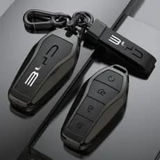 A Tampa Da Chave Em Liga De Zinco BYD É Adequada Para Os Modelos Qin/Tang/Dolphin/Song/Han/Yuan/Seal/Fri . F0LZ