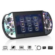 Q3 Console Portátil Retrô | 11.000 Jogos | Emulador PS1/GBA/Arcade | Tela IPS 4.3" | Presente Perfeito