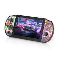 Q3 Console Portátil | 11.000 Jogos Clássicos | Multi-Emulador (PS1/GBA/Arcade) | Tela IPS 4.3" | Nostalgia e Diversão