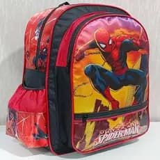 Mochila Escolar Infantil Grande Homen Aranha