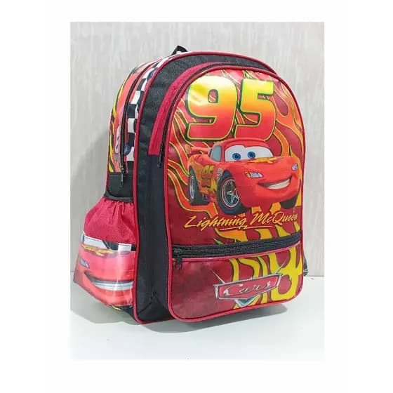 MOchila Infantil Escolar Grande Carros