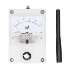 Medidor de Nível de RF Tipo Dial 100K1000MHz, Medidor Indicador de Intensidade de Campo com Antena, Adequado para Radia