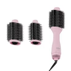 Escova Secadora de Cabelo VEVOR, Secador e Modelador de Cabelo Iônico com Barras de Cerâmica e Titânio de 65MM e 75MM, M