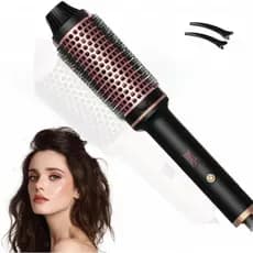Escova Térmica IUI Beauty 3 em 1 Pro com Íons Negativos e Dois Aquecedores PTC, Escova Térmica IUI Beauty 3 em 1 com Íon
