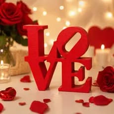 LOVE 3D LETREIRO ❤️ Decoração Romântica MAIS VENDIDA | Dia dos Namorados | Moderno