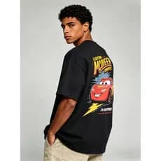 Oferta: Camiseta Masculina McQueen Dupla Face|100% Algodão|Streetwear|Básica | Dia a Dia + Esportes