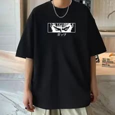 Camisa camiseta básica streetwear "guts eyes"