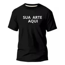 Camiseta Personalizada Unisex 100% Algodão Várias Cores Frases Ou Desenhos Produção Rápida