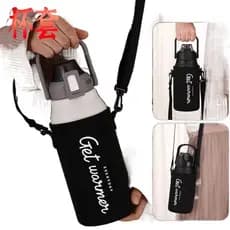 Grande barriga suporte de copo novo estilo criativo simples cor sólida grande capacidade titular copo térmico crianças a
