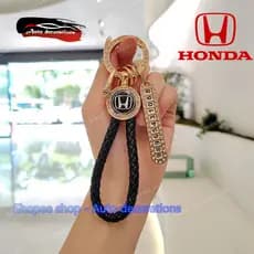 Chaveiro/Colar de Pescoço Dourado/Prateado para Carro Honda para Casa LQRE