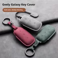 Para Geely EX5 2024 2025 Acessórios de Capa de Chave de Carro em Couro Suporte de Chave RRAP