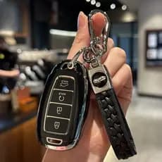 Acessórios de Proteção para Controles Remotos Automotivos, Incluindo um Chaveiro e Capa para Carro Projetados para Model