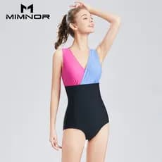 Minnotao novo estilo senhoras maiô capa barriga mais magro olhar corpo moldar maiô de uma peça conservador reunião prima