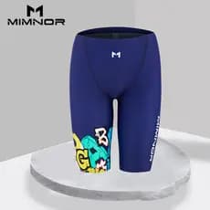 Minnotao 2026 novo estilo calções de banho masculinos de cinco pontos tamanho grande terno na moda treinamento esportivo