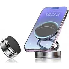 Suporte Magnético Para Telefone Carro A Vácuo , 360 ° De Ajustável Com Ventosa Ultra Forte , De Força Magnética De 96 Li