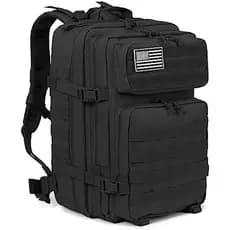QT & amp ; QY 45L Mochilas Táticas Militares Molle Pacote De Assalto Do Exército 3 Dias Bug Out Bag Caminhadas Treeling