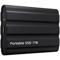 Disco Rígido Externo De 1 Tb , SSD Ultrafino , De Estado Sólido Portátil Compatível Com Windows PC , Mac , Laptop Black-