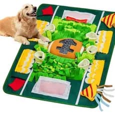 Tapete De Snuffle Para Cães De Raça Grande , Interativo De Quebra-Cabeça 24'X 32 Tédio Tratamento Com Alimentação Lenta