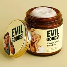 EVILGOODS! Sebo de Carne Moerida e Mel de Manuka Hidratante Facial Orgânico Nutritivo Loção Corporal Bálsamo Labial Hidr