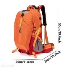 Mochila Impermeável para caminhadas ao ar livre 45L Viagem Camping