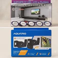 Suporte Fixo Universal Super Reforçado TV 10 A 84 Polegadas Aquário Parede Resistente Qualidade