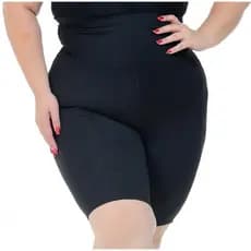 Bermuda Fitness Ciclista Academina Suplex Caminhada Plus Size