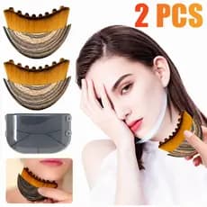 Escova De Massagem De Drenagem Linfática Ergonômica Macia Para Contorno Facial E Mandíbula escova lifting facial