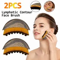Escova de massagem facial De Drenagem Modeladora de Queixo Mandíbula Macia Para Contorno Linfática