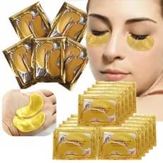 Kit 10/20 Pares De Mascara De Colágeno hidratante Para Região Dos Olhos collagen crystal eye mask