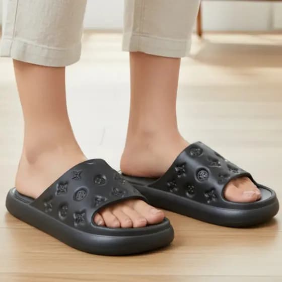 Chinelo Feminino Nuvem Slide Confortável Macio Leve Antiderrapante