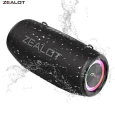 【Envio Imediato】S87 Alto-falante BT 5.2 80W, bateria 16000mAh 3C, IPX6 à prova d'água, reprodução 5.5h,#caixa de som pc