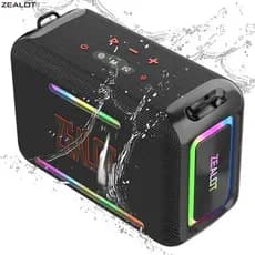 【Saída do Brasil】ZEALOT S95,120W,Bluetooth5.3,24000mAh 3C 21700,IPX6,4h reprodução,#caixa de som 600w