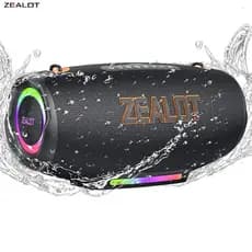 【Immediate Delivery】ZEALOT S127 100W,24000mAh 21700,BT5.3,Dual φ92mm40W+2×φ42mm10W,IPX6,PD45W QC18W,#caixa de som pc
