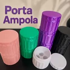 Porta Ampola, Organizador de Ampolas, Estojo, Caixa de Ampola, Vacinas, Injeções, Peptideo