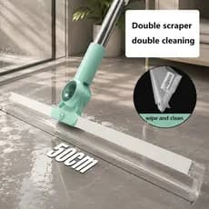 Rodo Silicone Multiuso Profissional Cabo Longo 1,2m 1,4m Secagem Rápida Piso Banheiro Cozinha