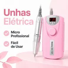 Motor Lixadeira de Unhas 35.000 RPM Portátil Para Unhas em Gel e Acrílico