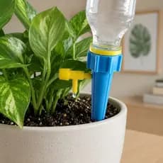 Kit Irrigador de Plantas 5 ou 10 Gotejadores para Garrafa PET Rega Automática Jardim