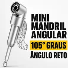Adaptador Angular Longo 105° para Parafusadeira e Furadeira