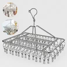 Varal 40/30/20 Prendedores Para Roupa Intima Para Calcinha Meia Cueca Reforçado inox