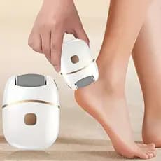 Lixa Elétrica Removedor de Calos para Pés com Display Digital, Recarga USB, Acompanha Cabeça Extra